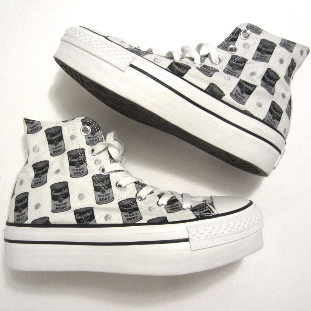 Converse x Andy Warhol Platform Chuck Taylor RARE